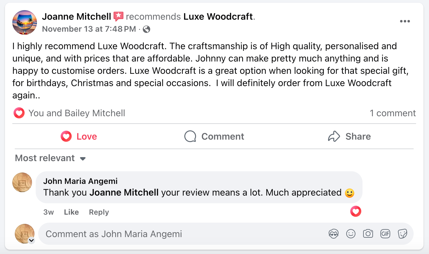 Luxe Woodcraft Review