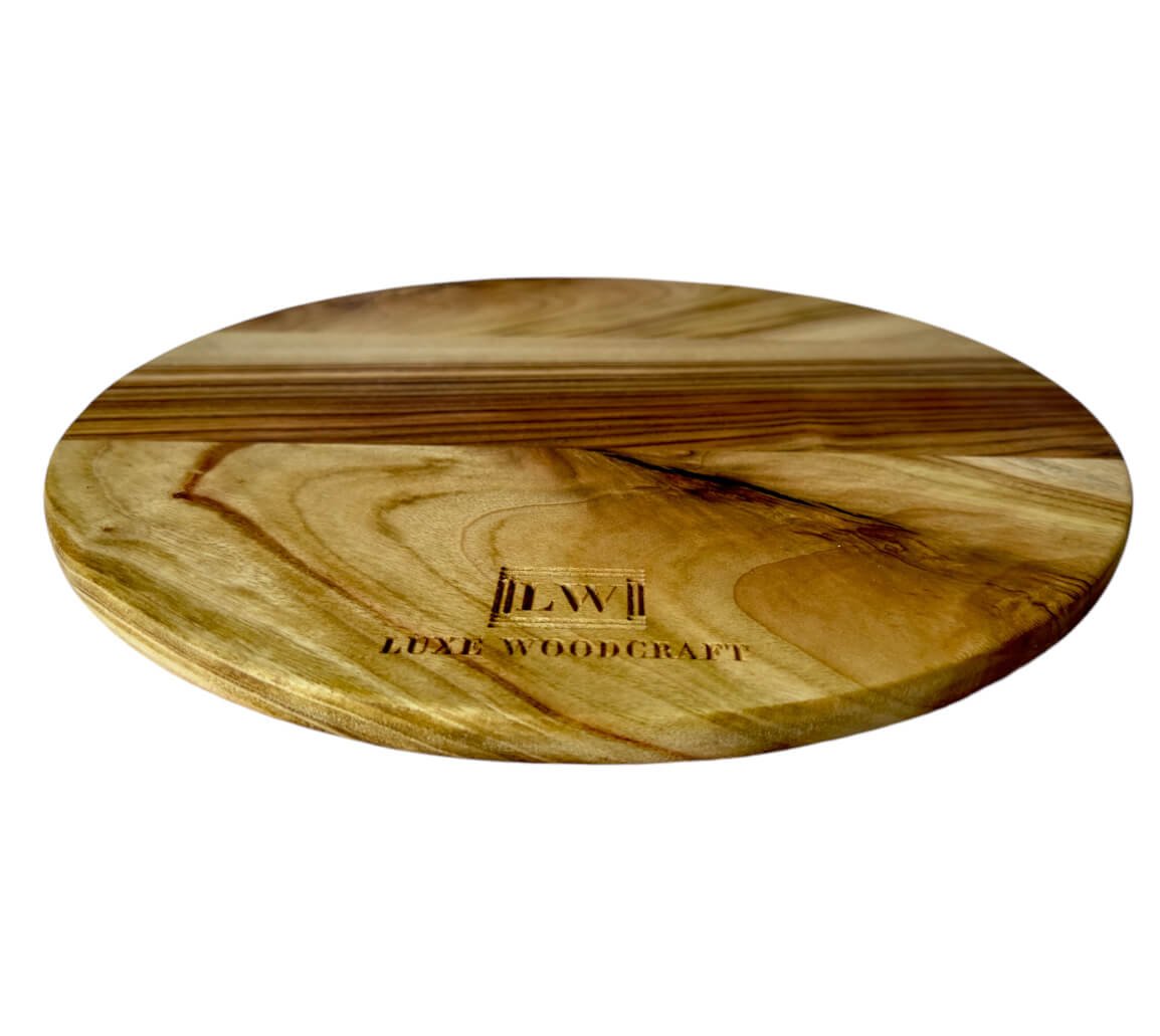 custom lazy susan camphor laurel