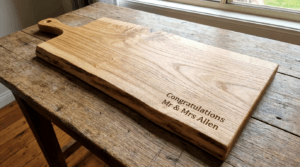 Personalised wedding gift Charcuterie Board